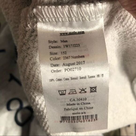 Molo Max Numbers Sweatshirt - Picture 8 of 9